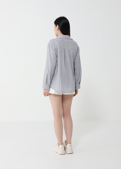 Side Tie Up Blouse 47454