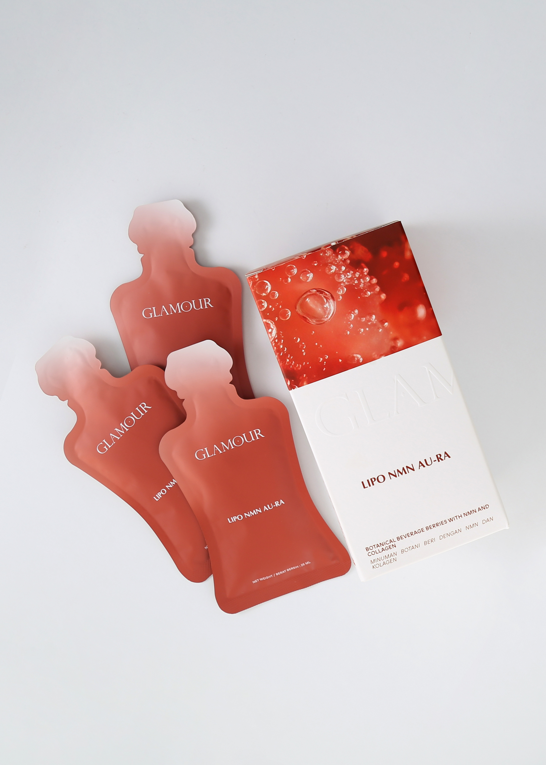 [GLAMOUR] LNMN - LIPO NMN AU-RA (25ml x 15 sachets) 