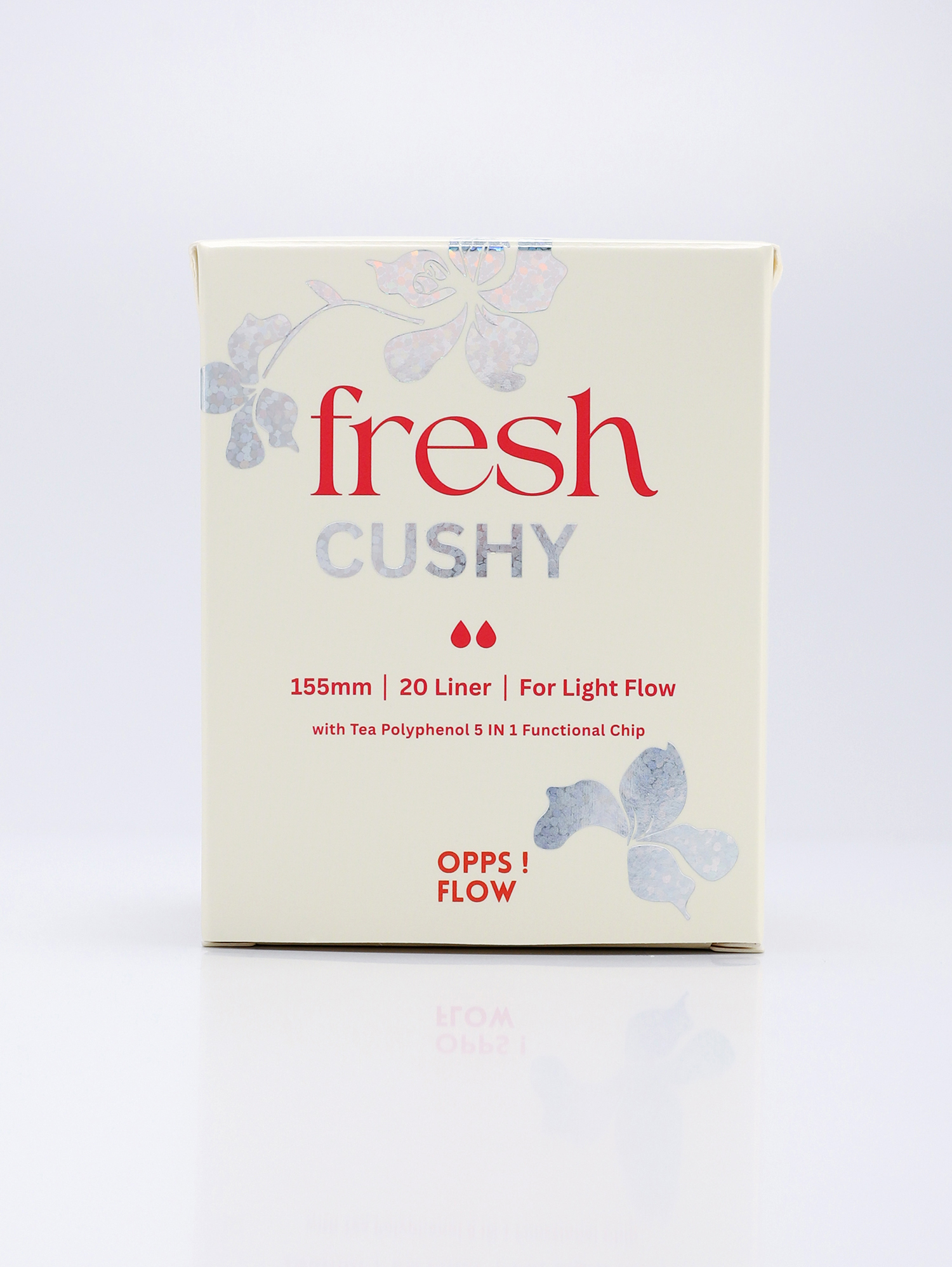 [OPPS FLOW] PP19 Fresh Cushy 155MM Panty Liner 