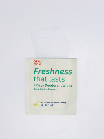 [OPPS FLOW] PP22-  Deodorant Wipes 