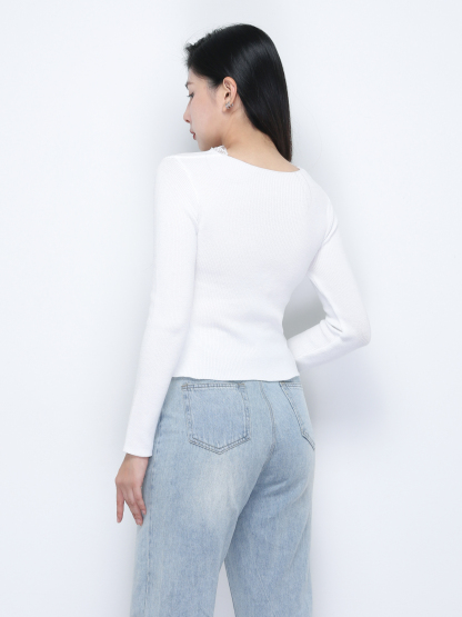 Wrap With Lace Top 34304