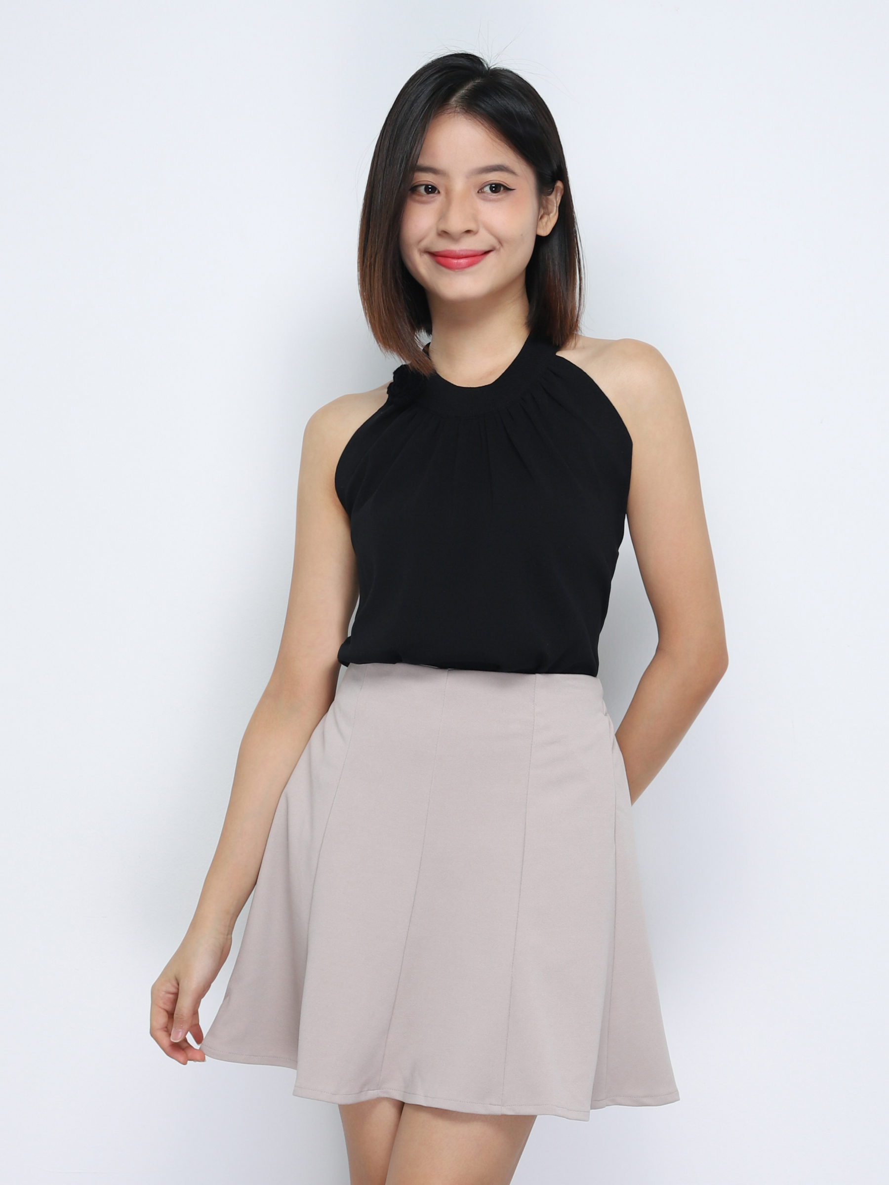 High Waist Skirt Pants 34511