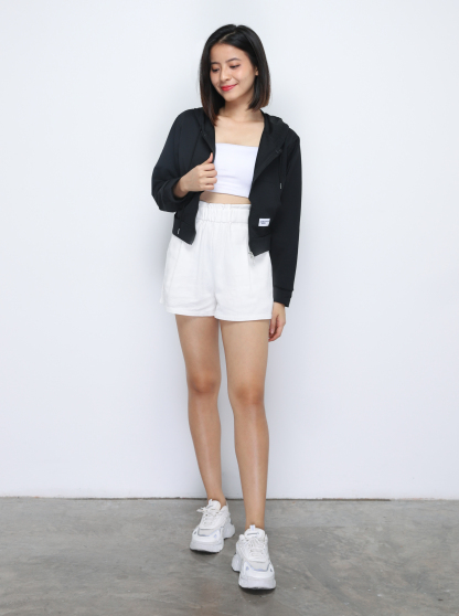 Long Sleeve Front Zip Top 34767