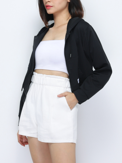 Long Sleeve Front Zip Top 34767