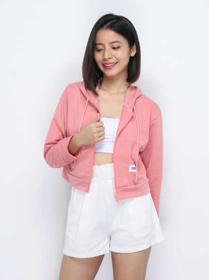 Long Sleeve Front Zip Top 34767