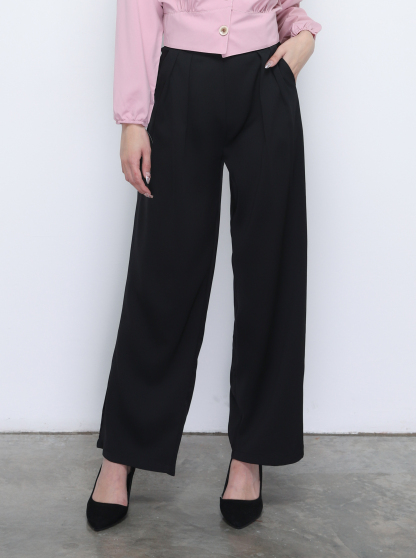 High Waist Formal Wide Leg Long Pants 20294