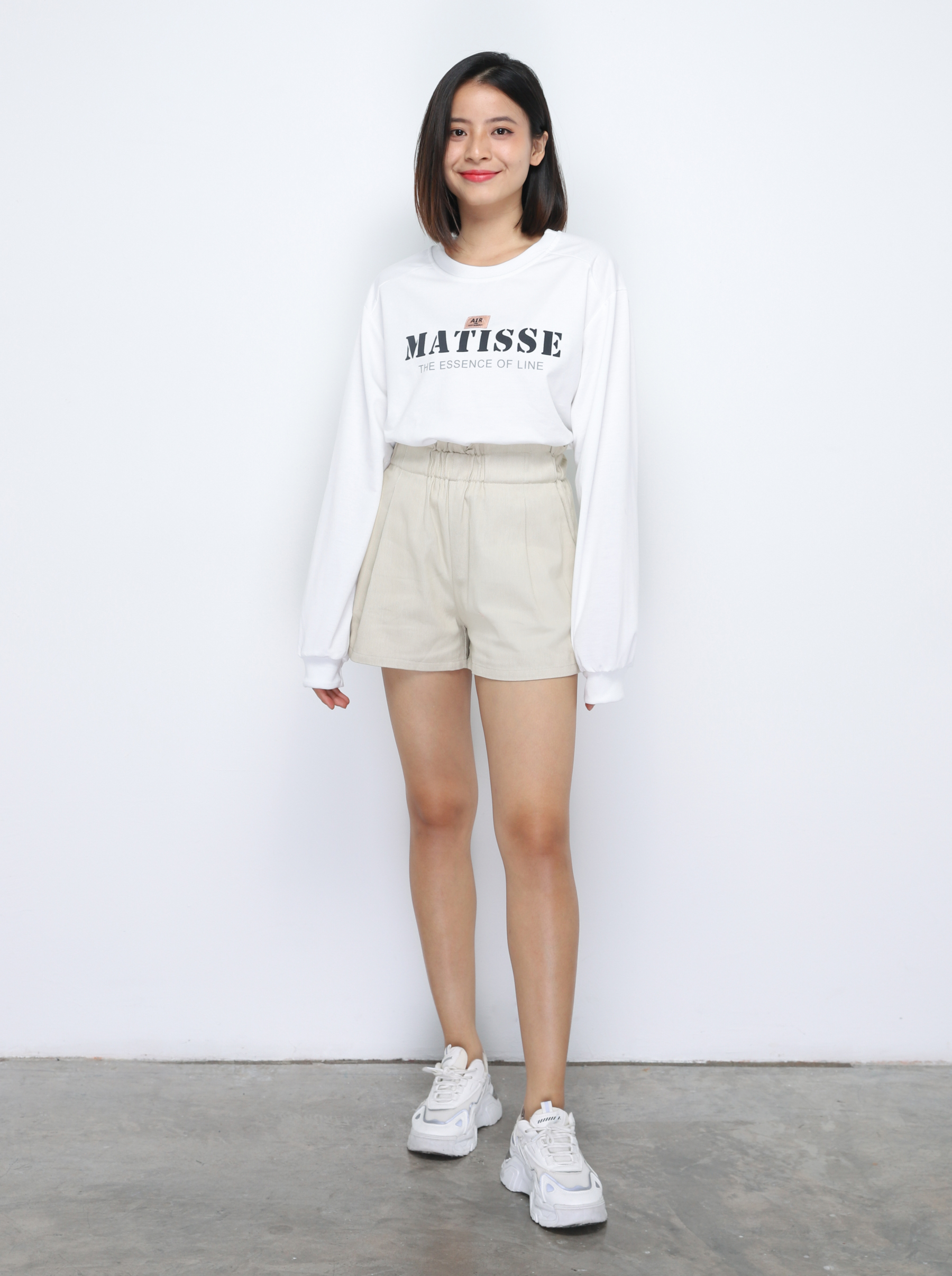 High Waist Front Pocket Short Pant 34760