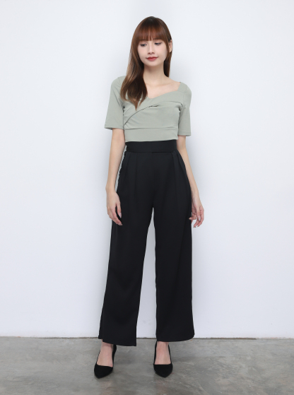 Sweetheart Neckline Wrap Top 20410