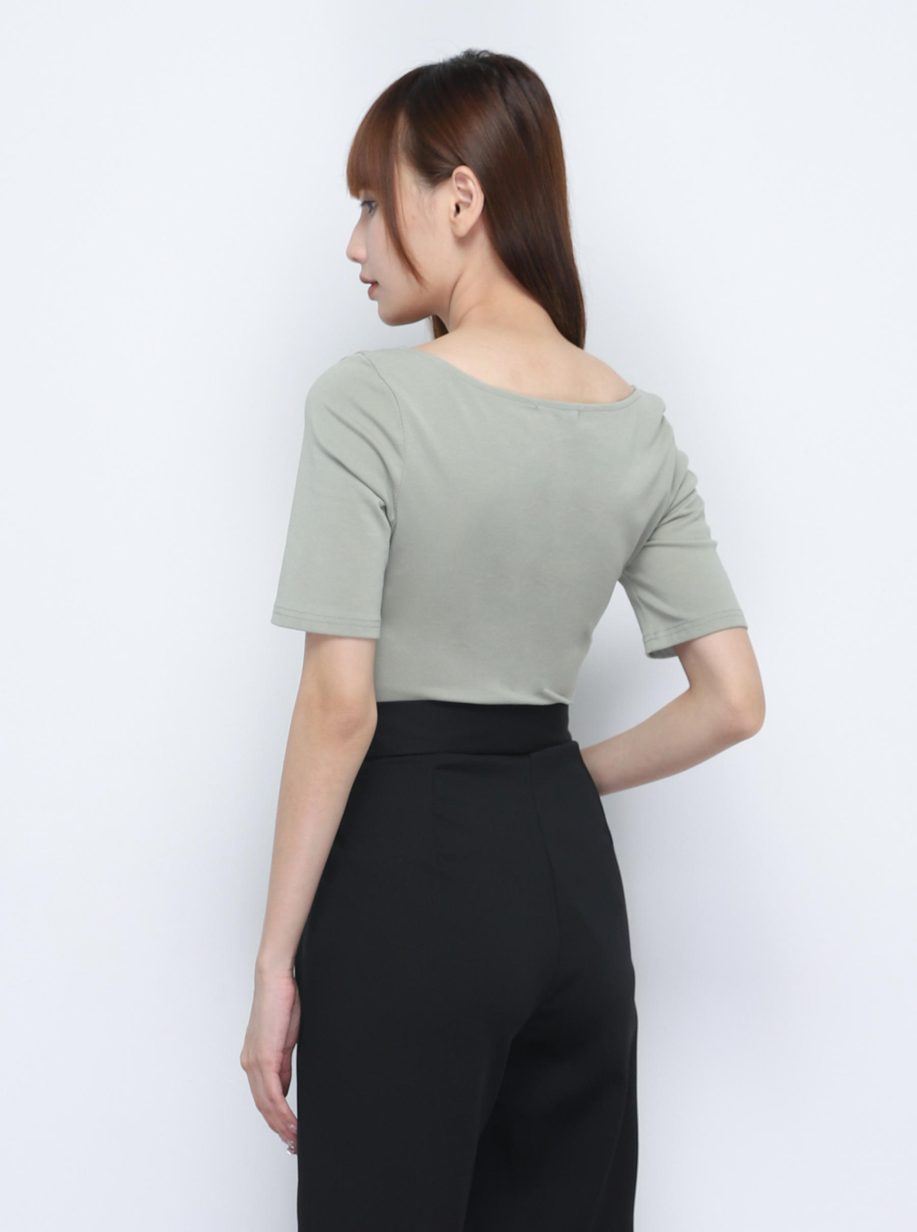 Sweetheart Neckline Wrap Top 20410