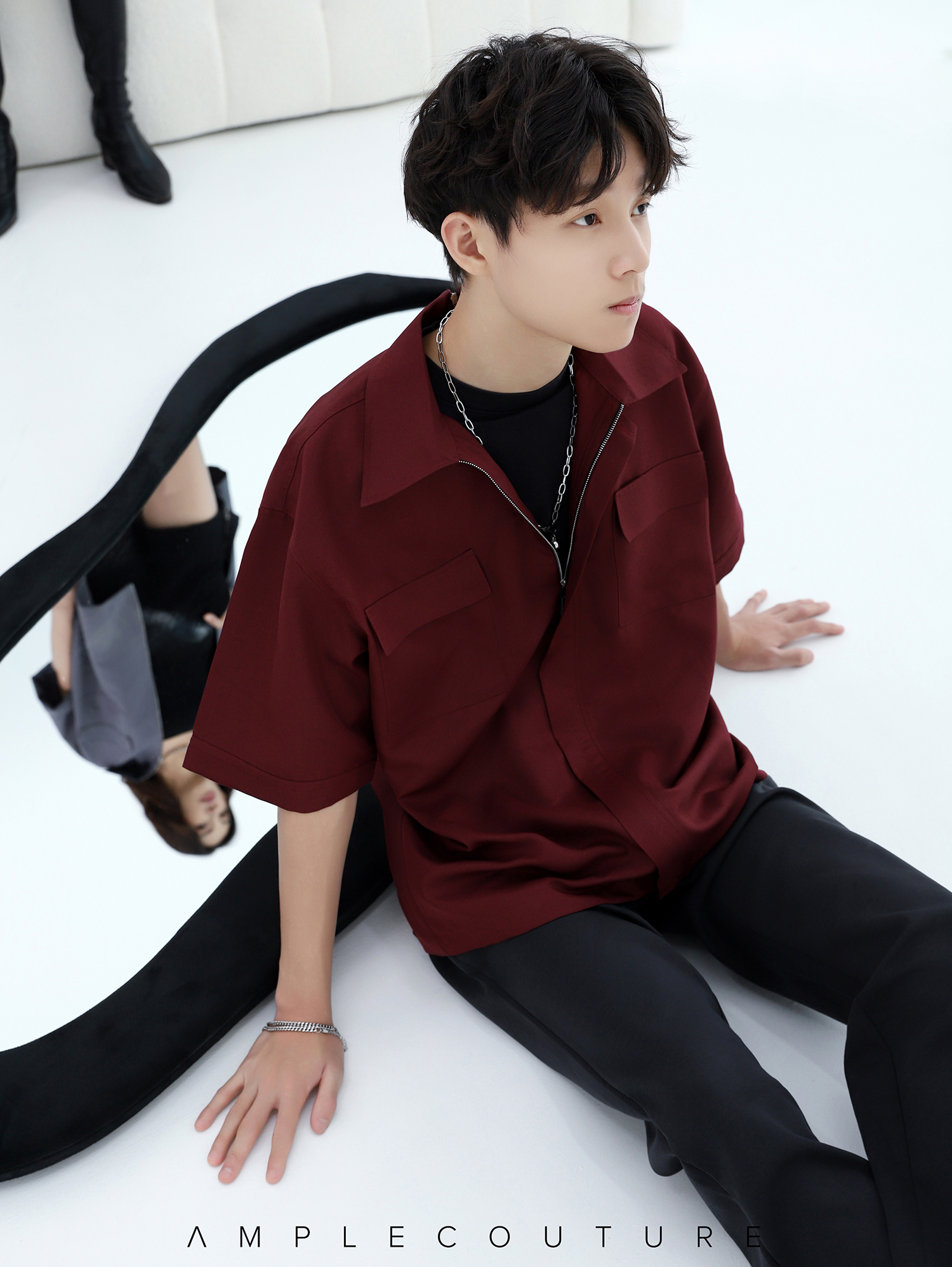 [I DEFINE ME] Two Way With Zip Blouse ACX20