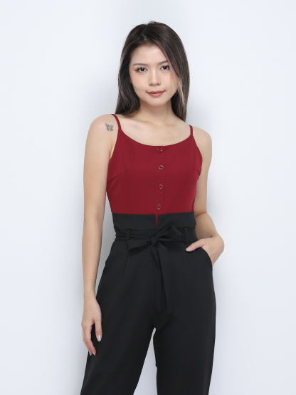 Two Tone Jumpsuit 34618