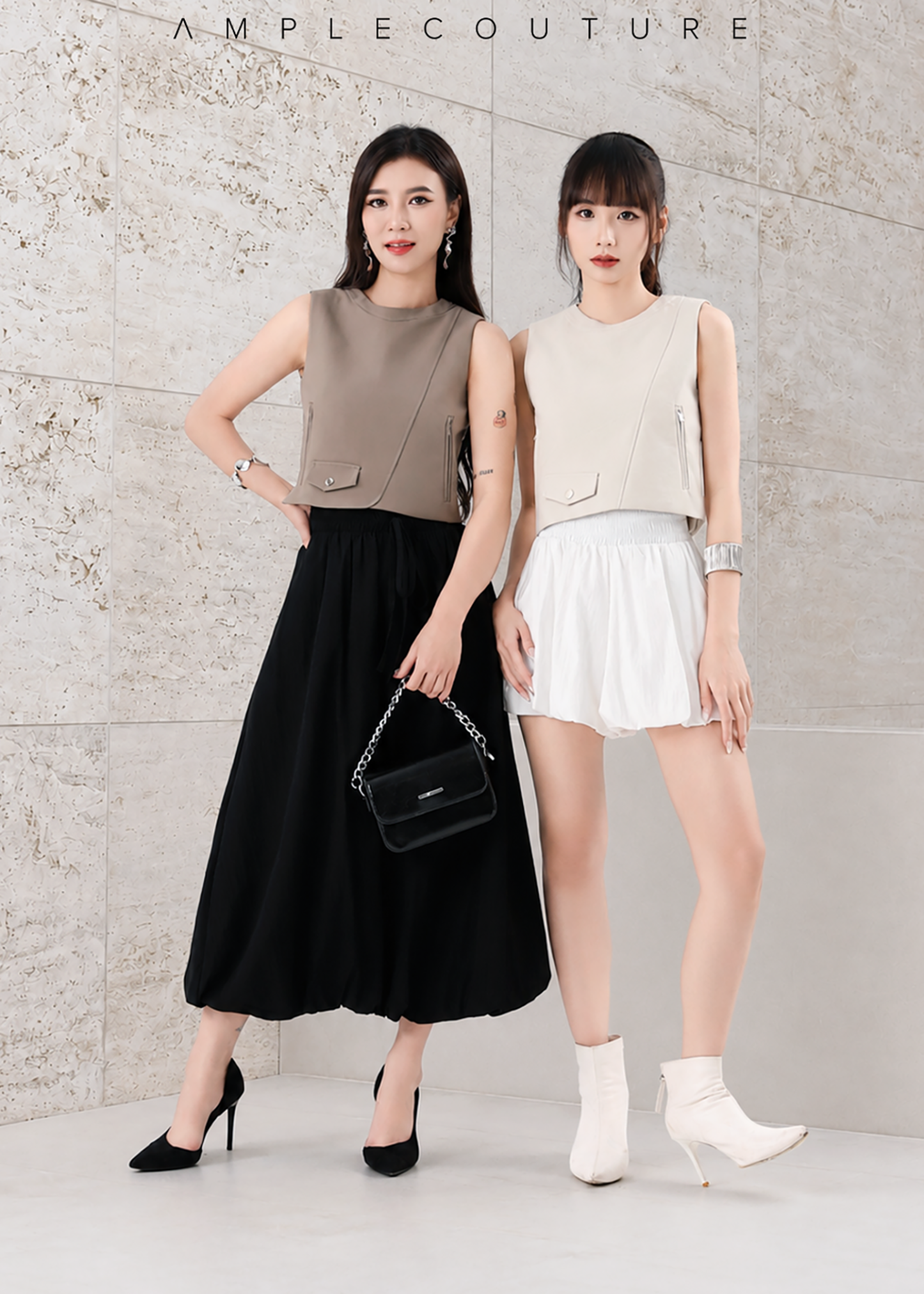 Minimal Pocket Detail Top AC585