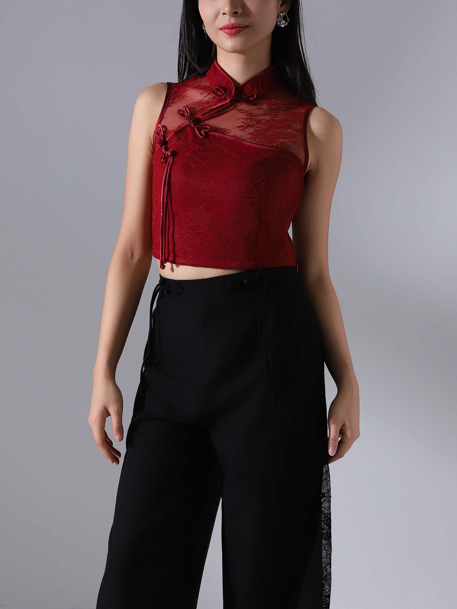 Net New Year Wear Top AC638