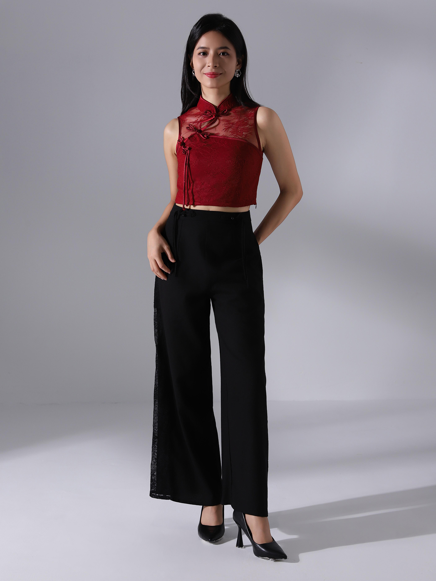 Net New Year Wear Top AC638