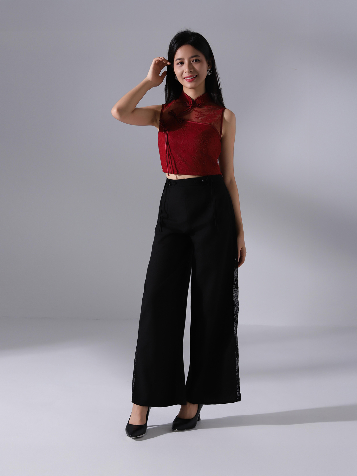 Net New Year Wear Top AC638