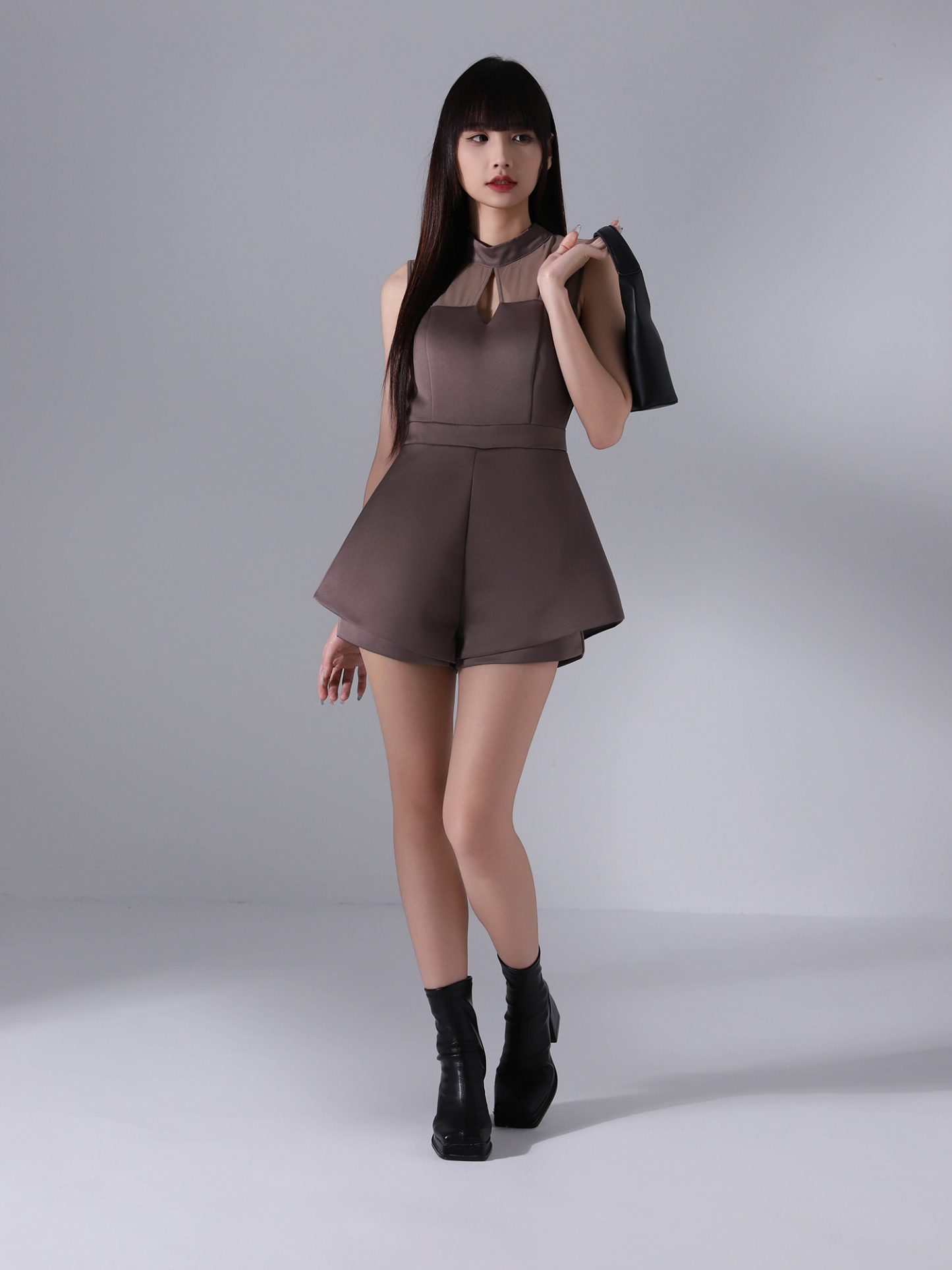 Elegant With Net Jumpsuit AC645