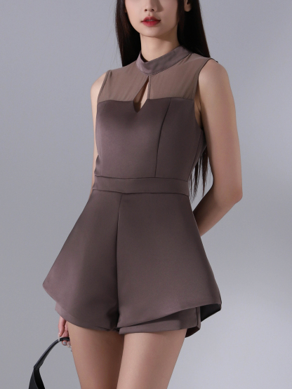 Elegant With Net Jumpsuit AC645