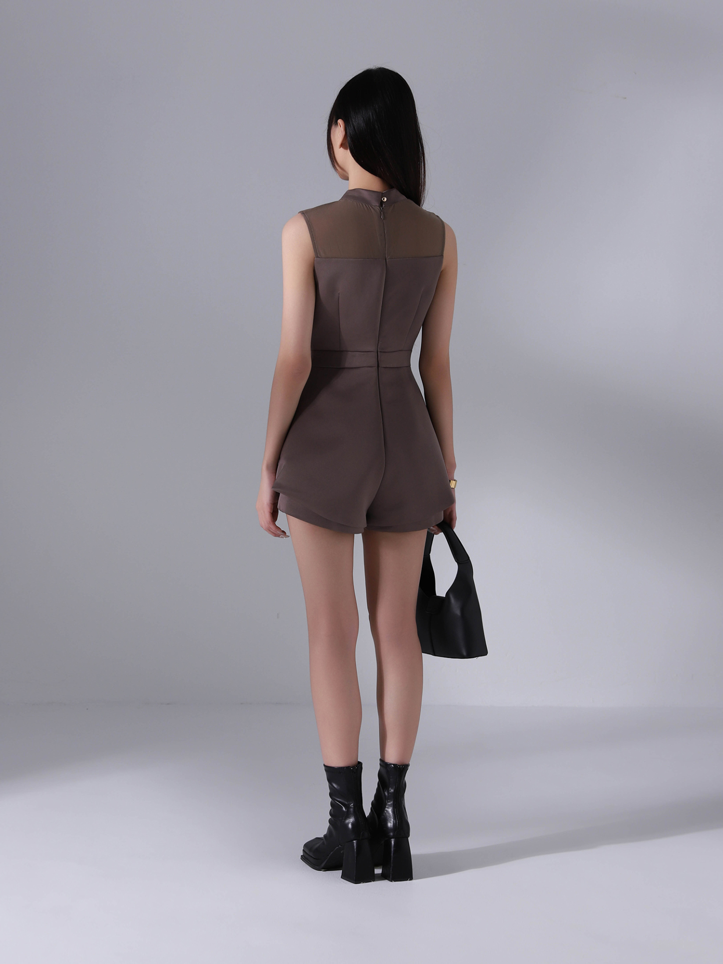 Elegant With Net Jumpsuit AC645