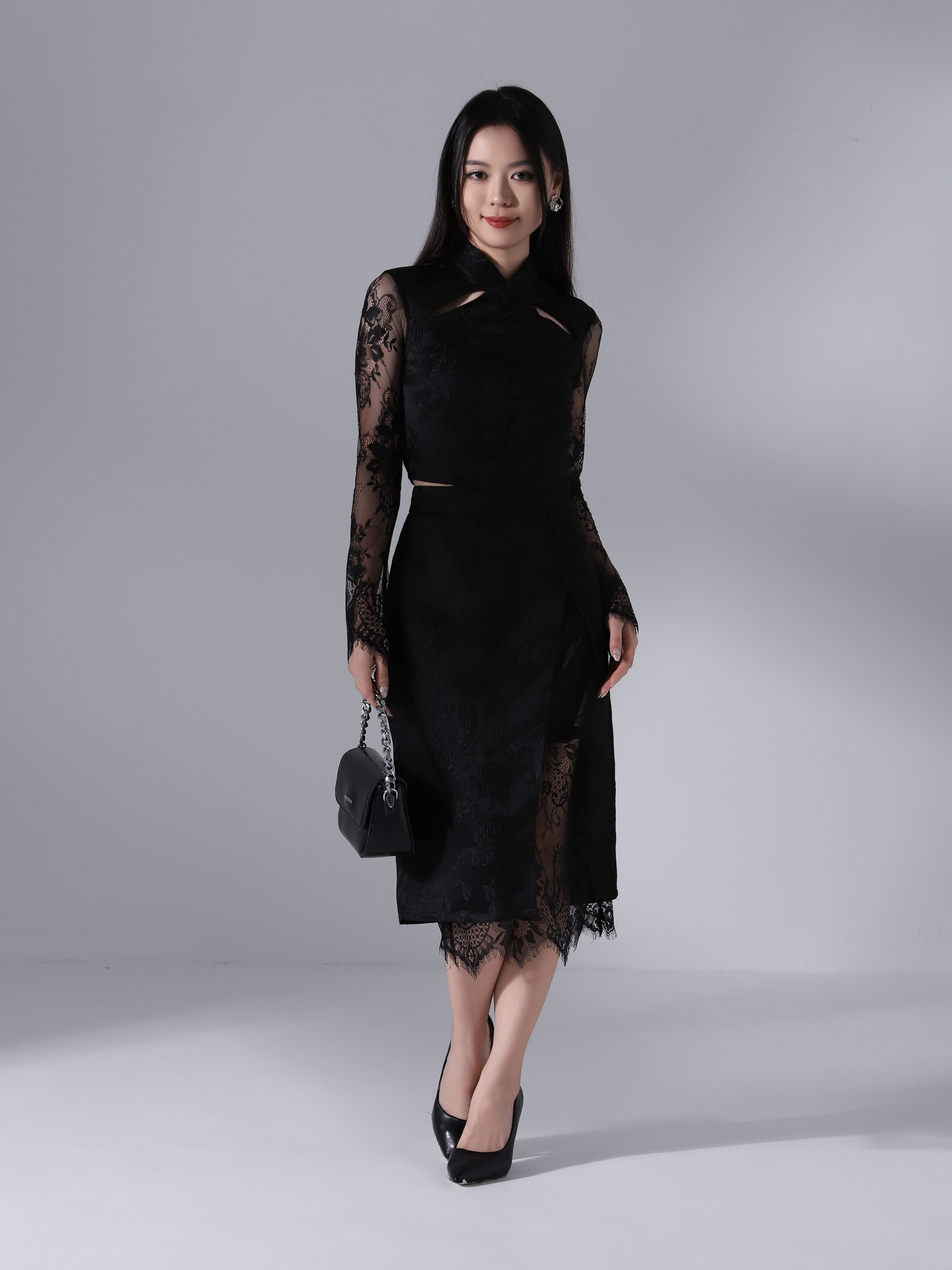 Chinese Wear Lace Skirt AC641