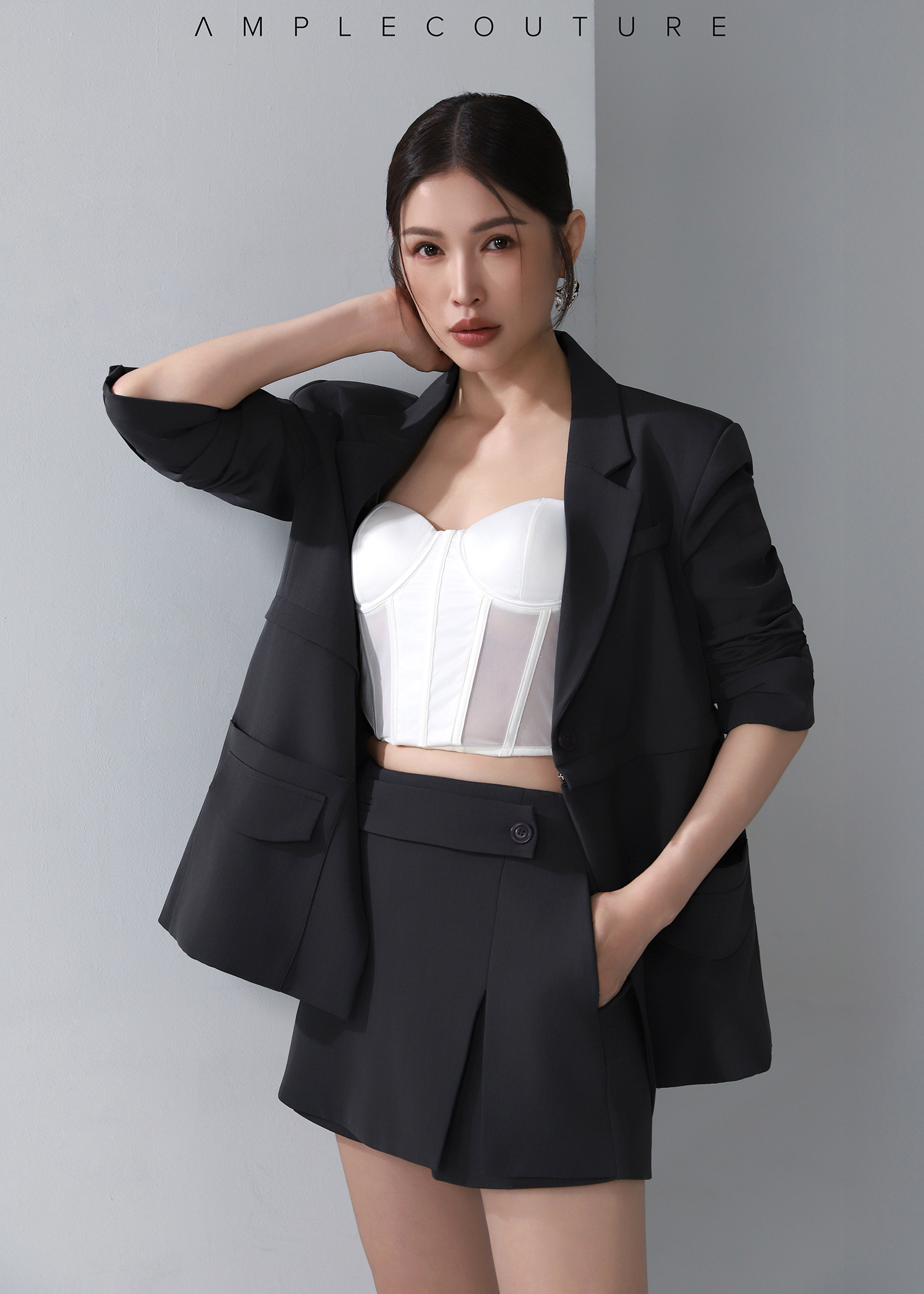 With Split Skirt Pants ACX09