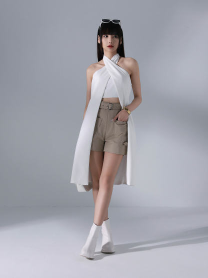 Halter Wrap Top AC644