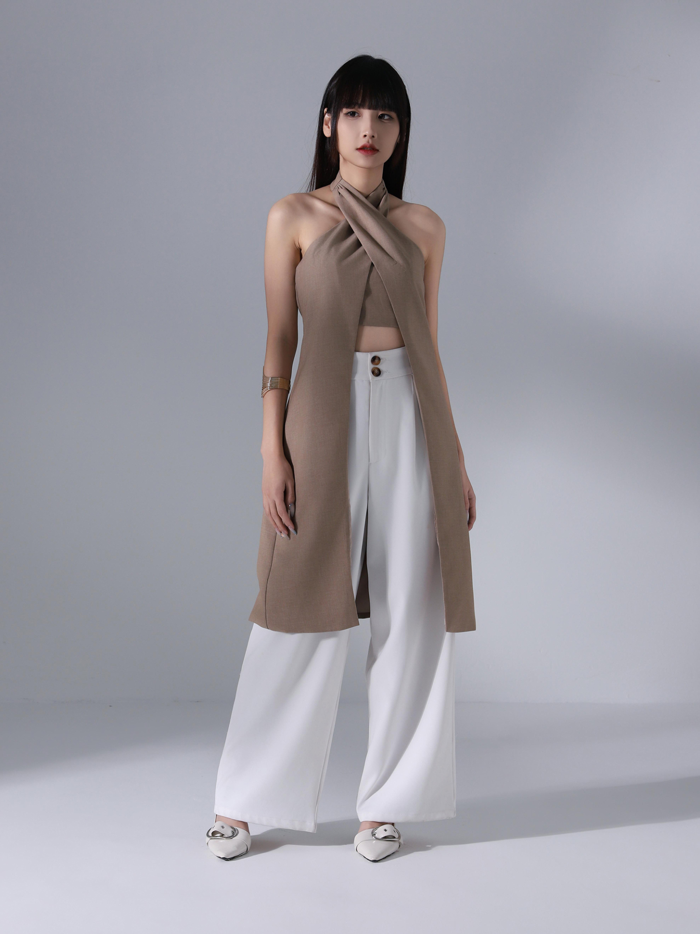 Halter Wrap Top AC644