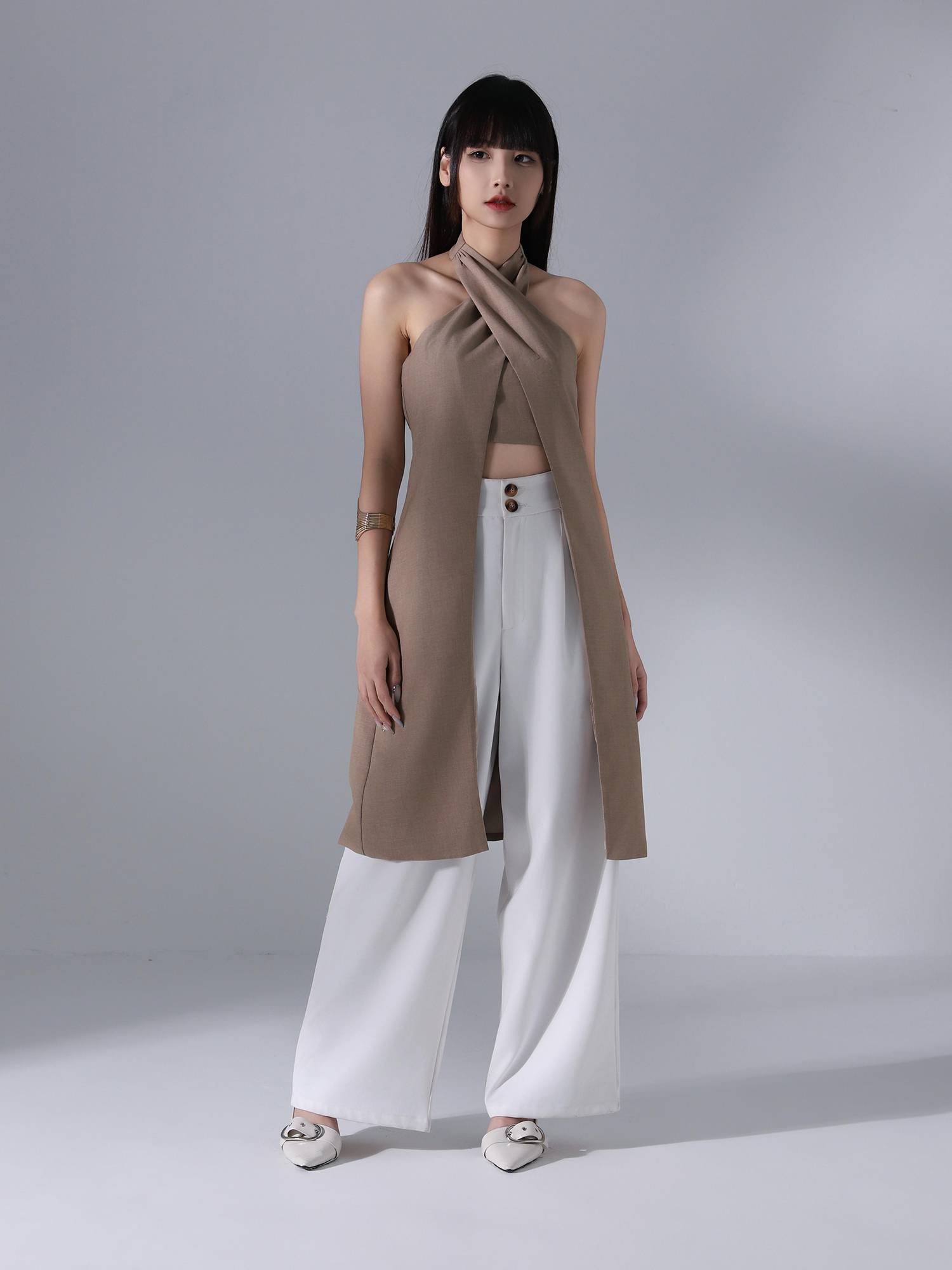 Halter Wrap Top AC644