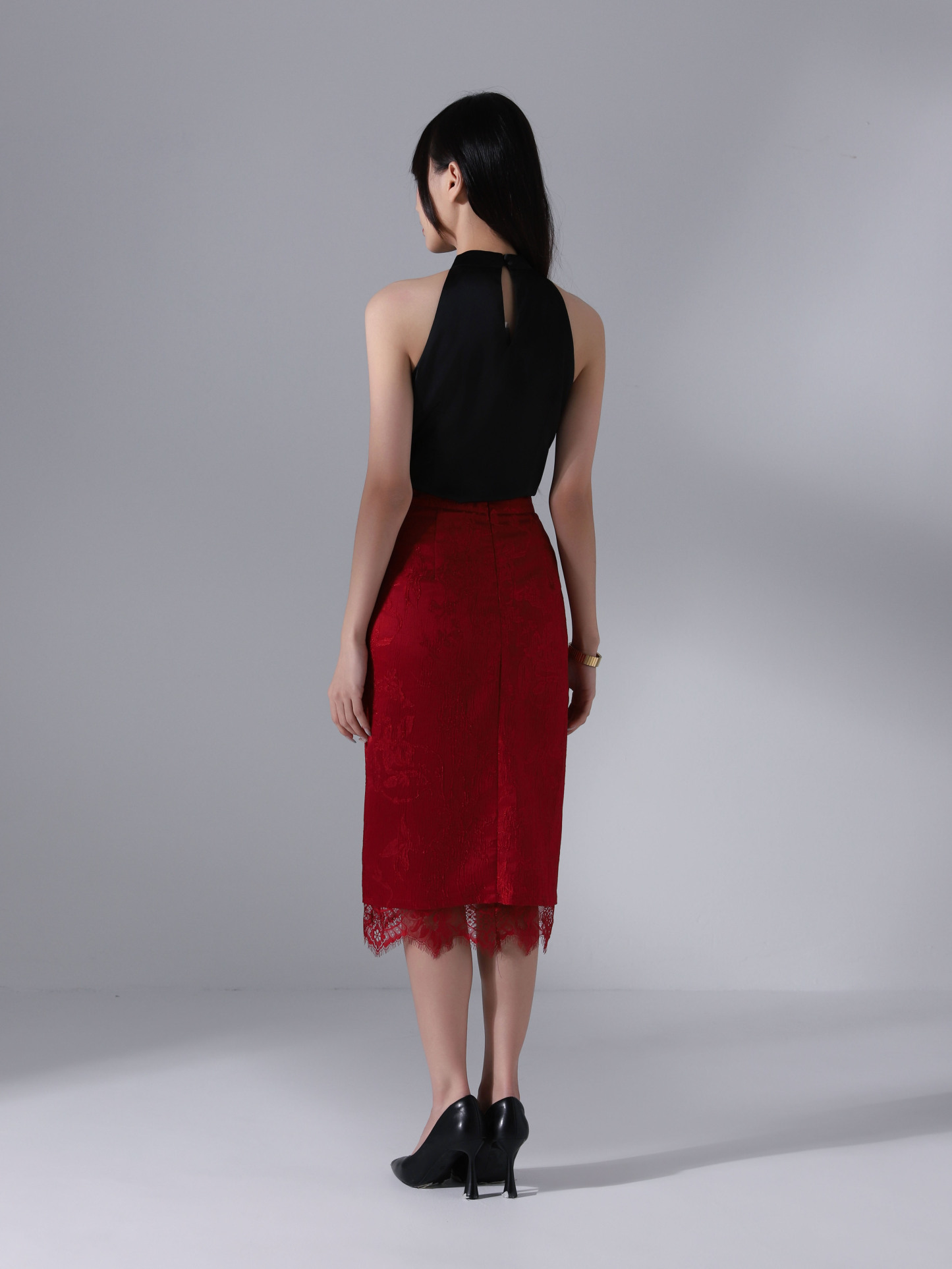 Chinese Wear Lace Skirt AC641