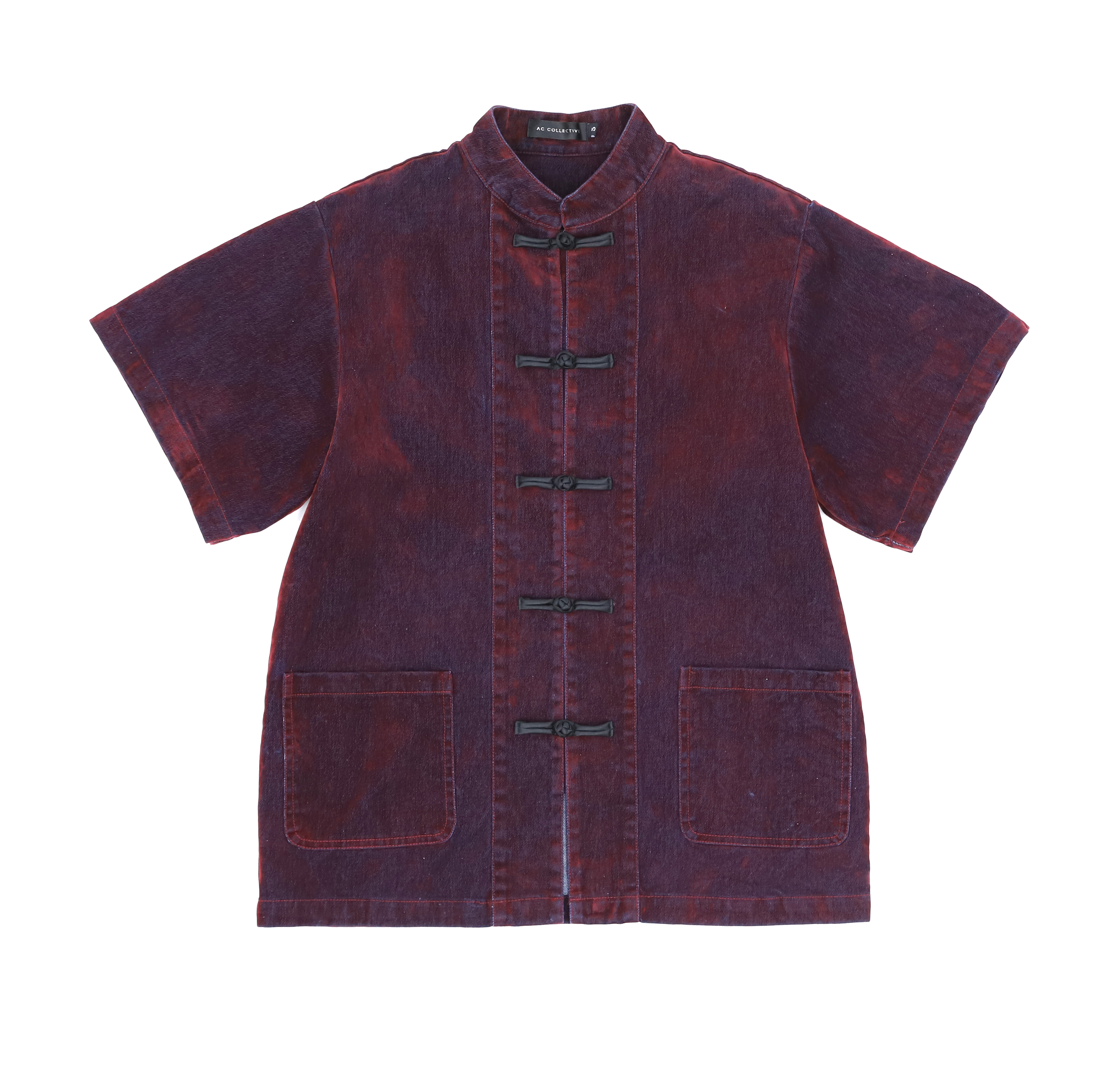 Denim Knot Button Shirt - Male Adult AC860