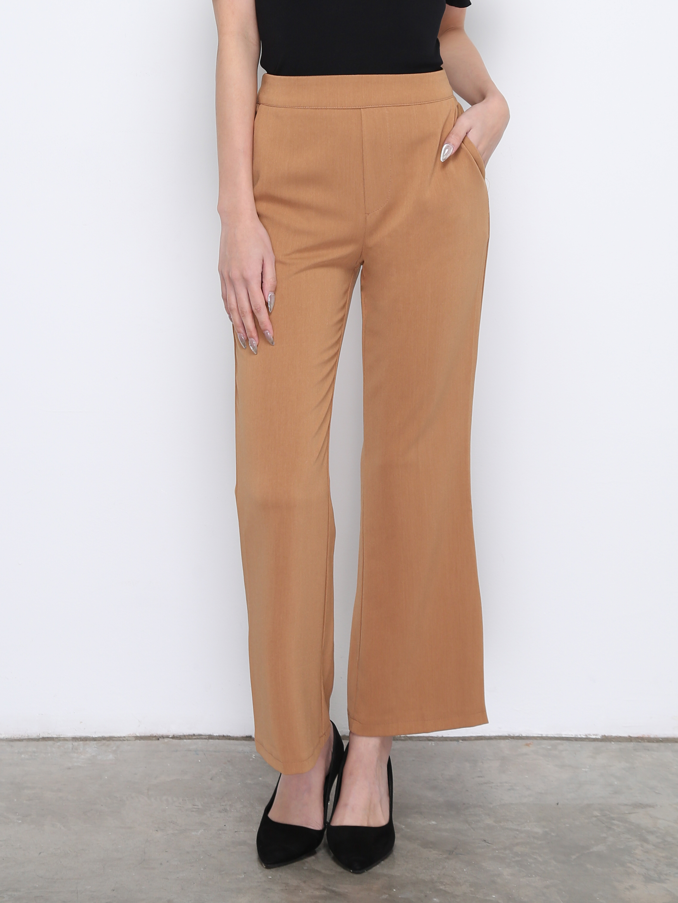 Polyester Basic Long Pants 15046