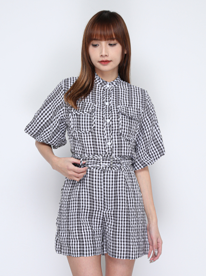 Checker With Front Button Set 15423