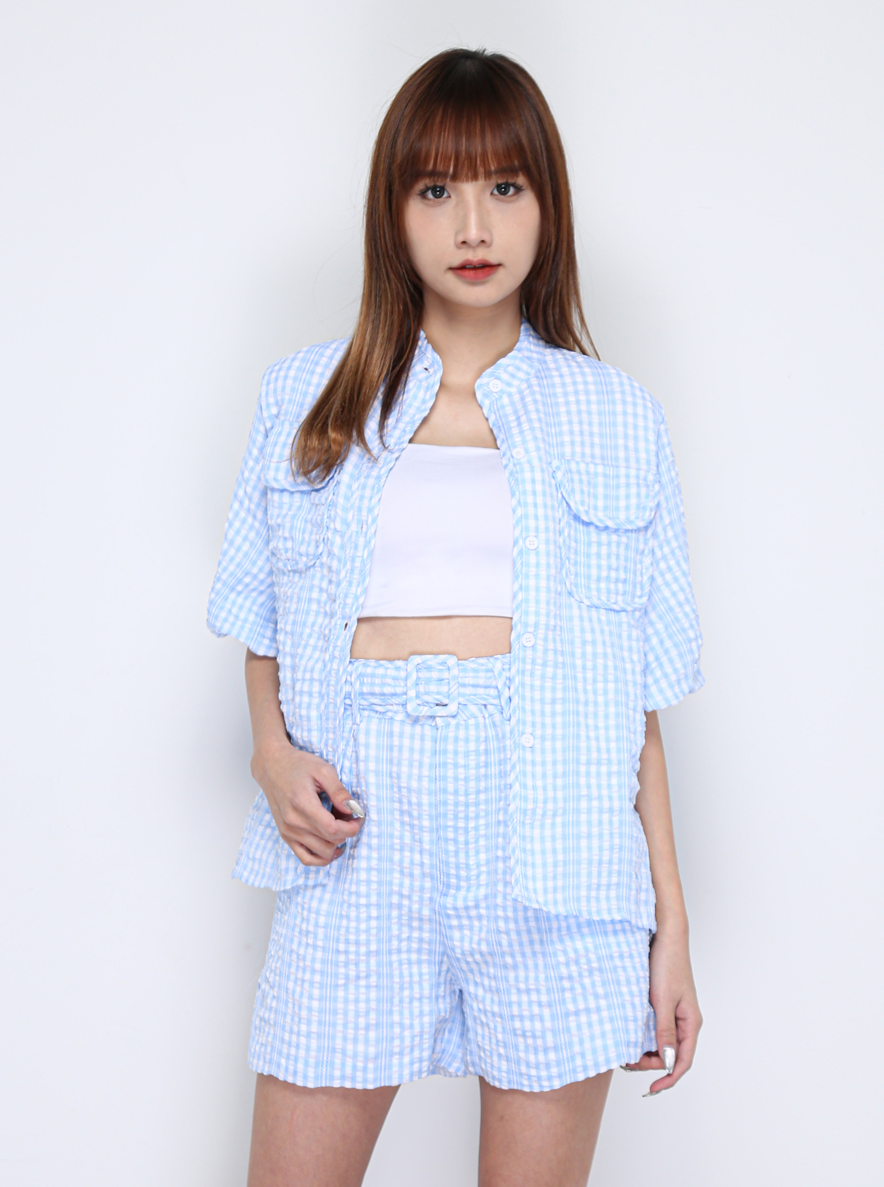 Checker With Front Button Set 15423