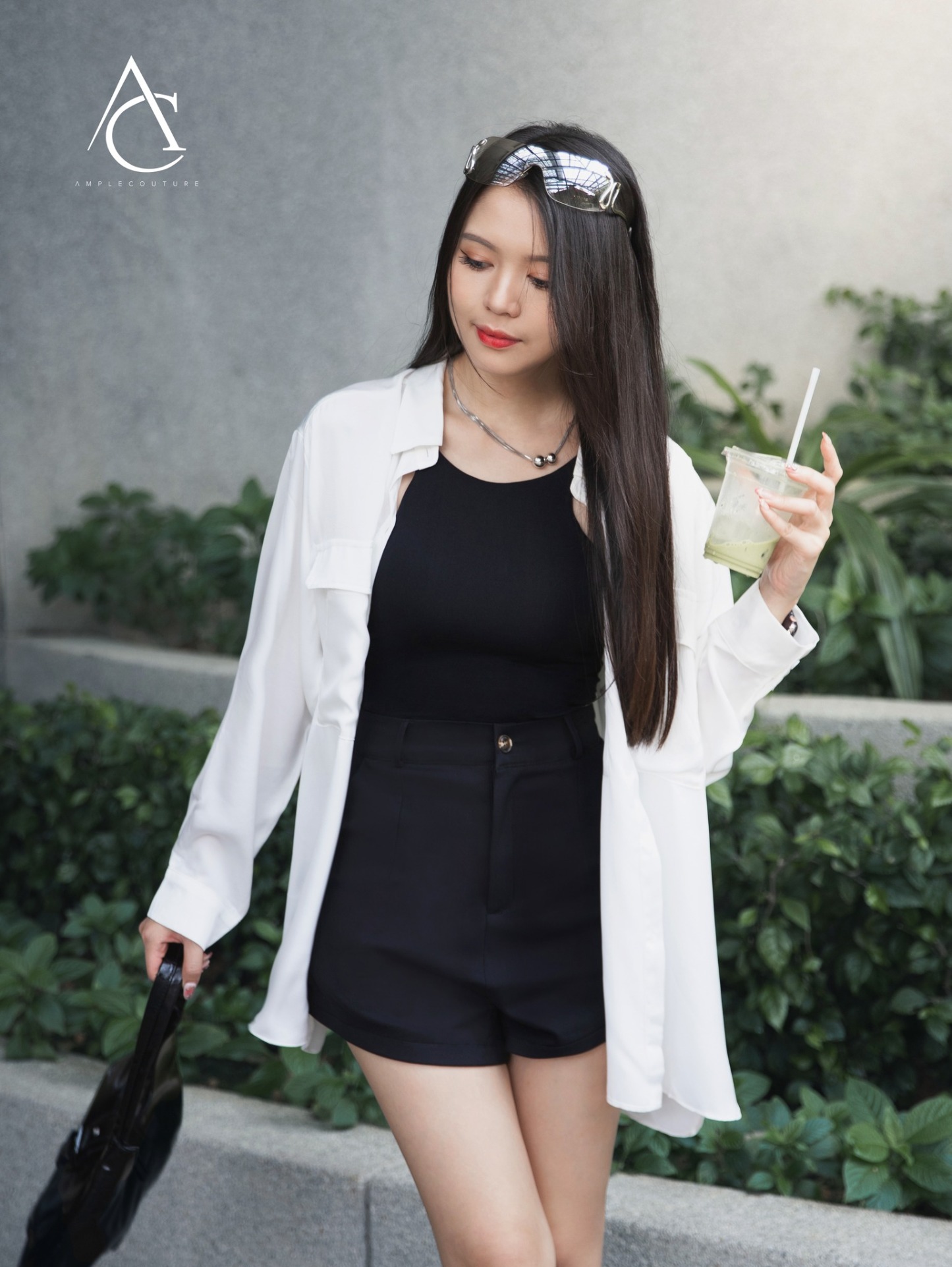 High Waist Side Pocket Short Pants 29267