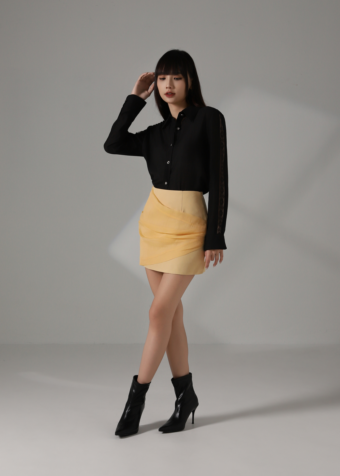 Blouse With Lace AC221