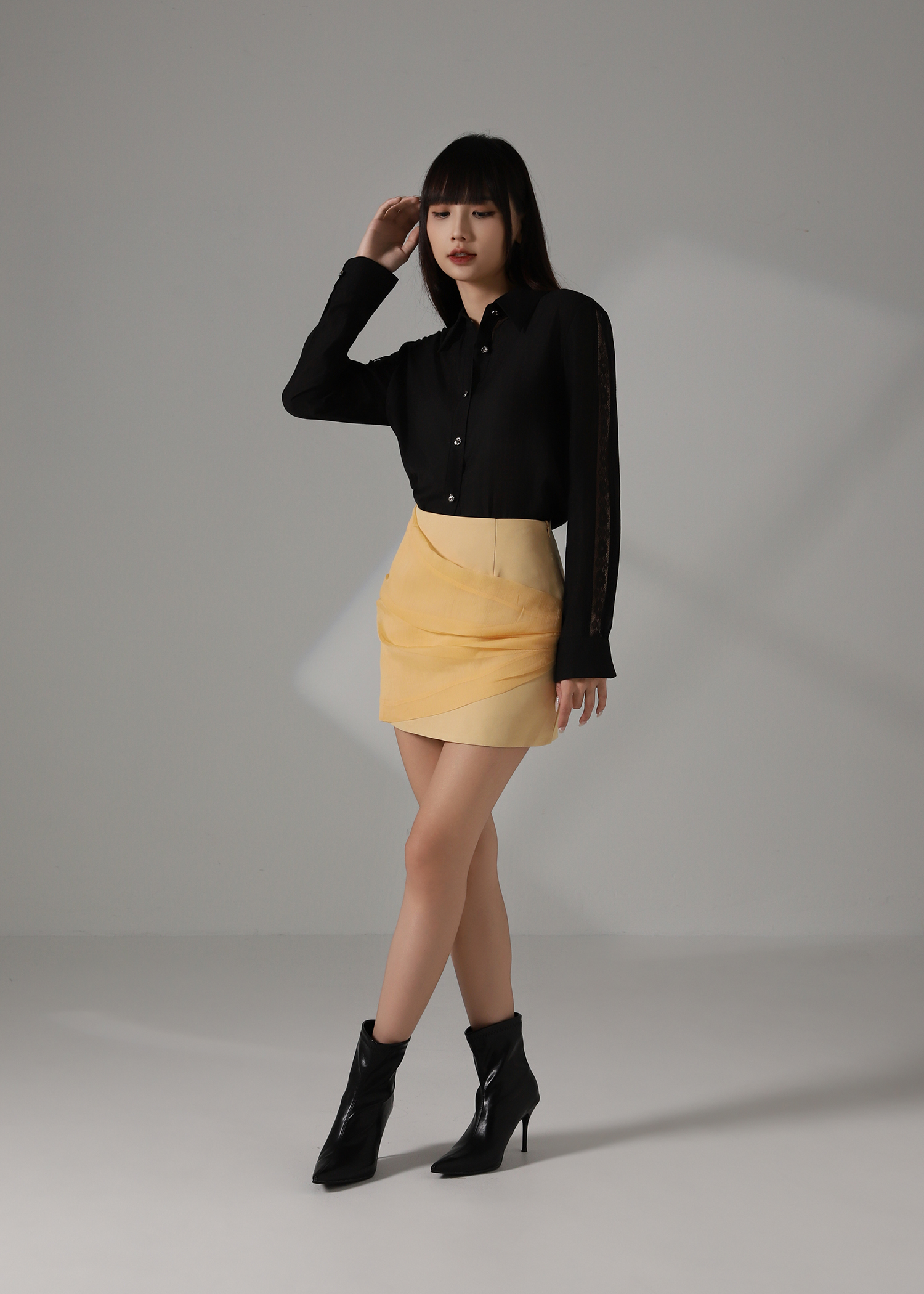 Blouse With Lace AC221