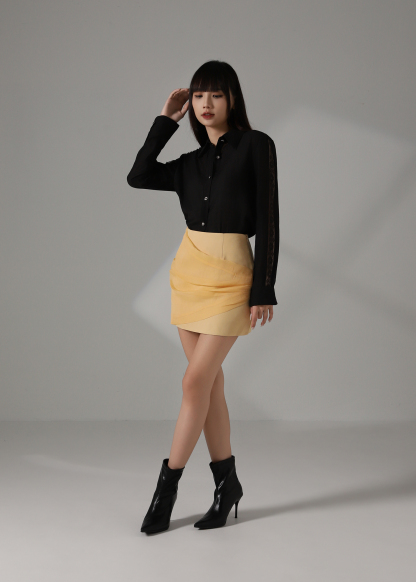 Blouse With Lace AC221