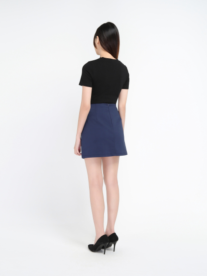 High Waist Skirt Pants 16715