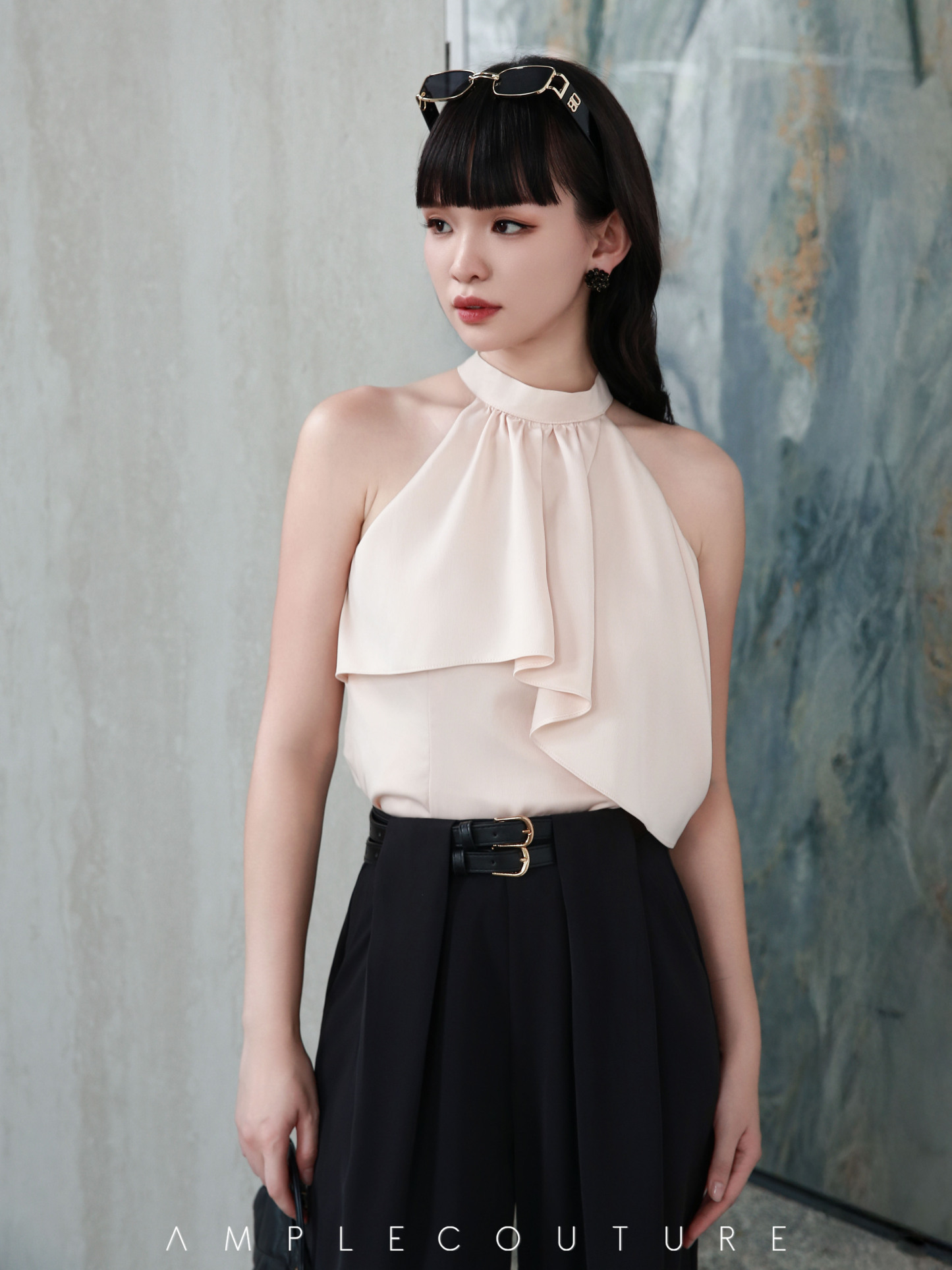 Halter Ruffles Top AC141