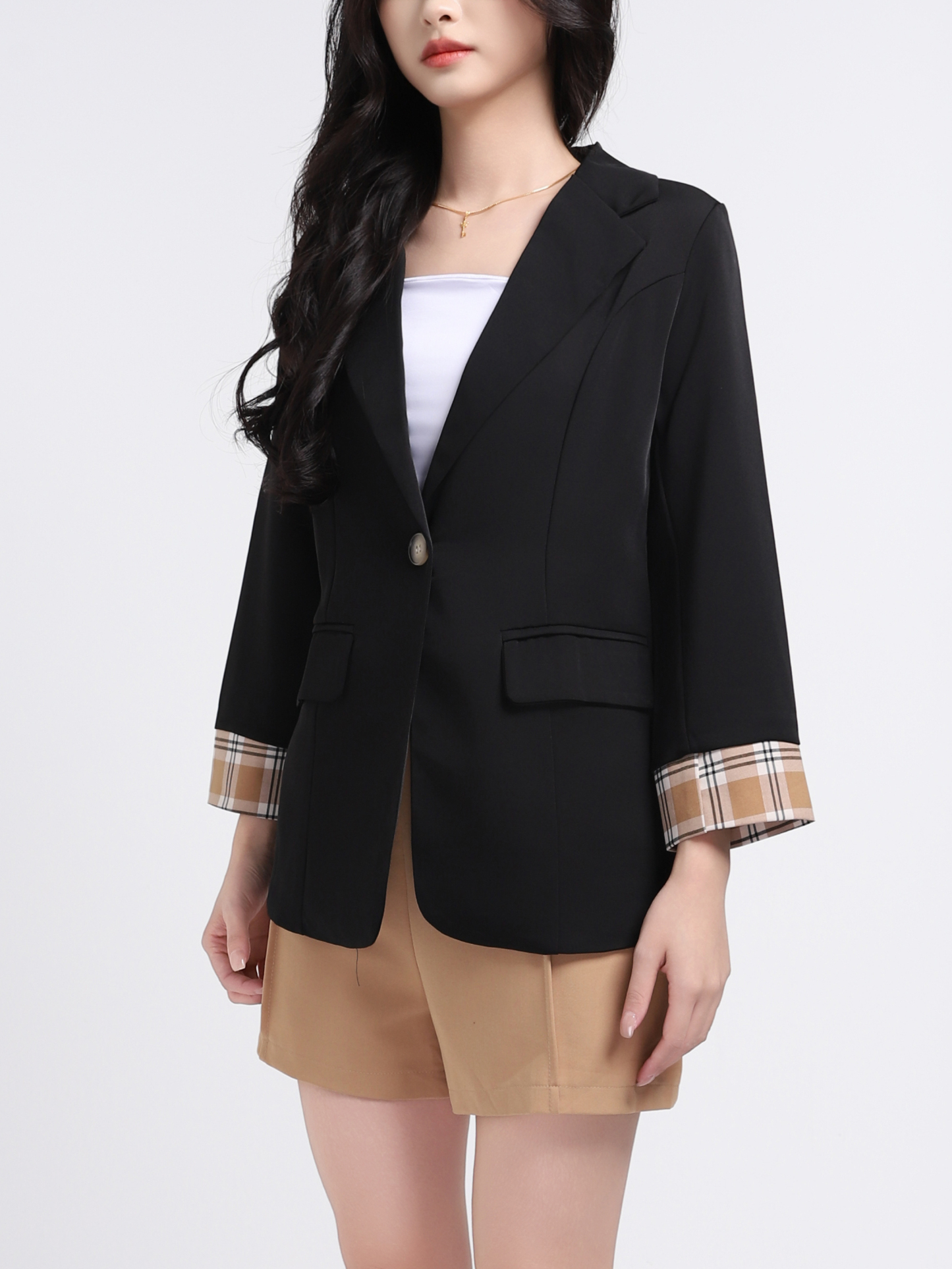 Formal Collar Outerwear 18931