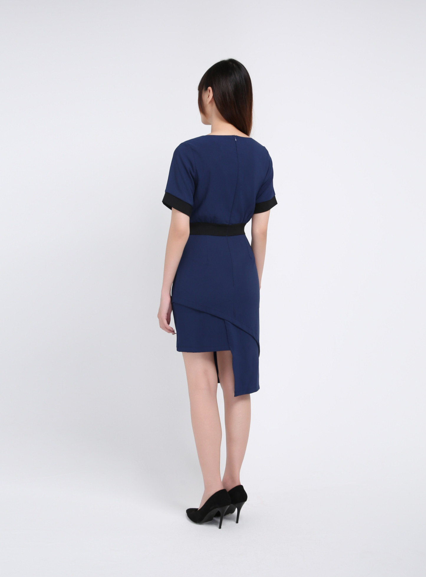 Irregular Long Dress 19048