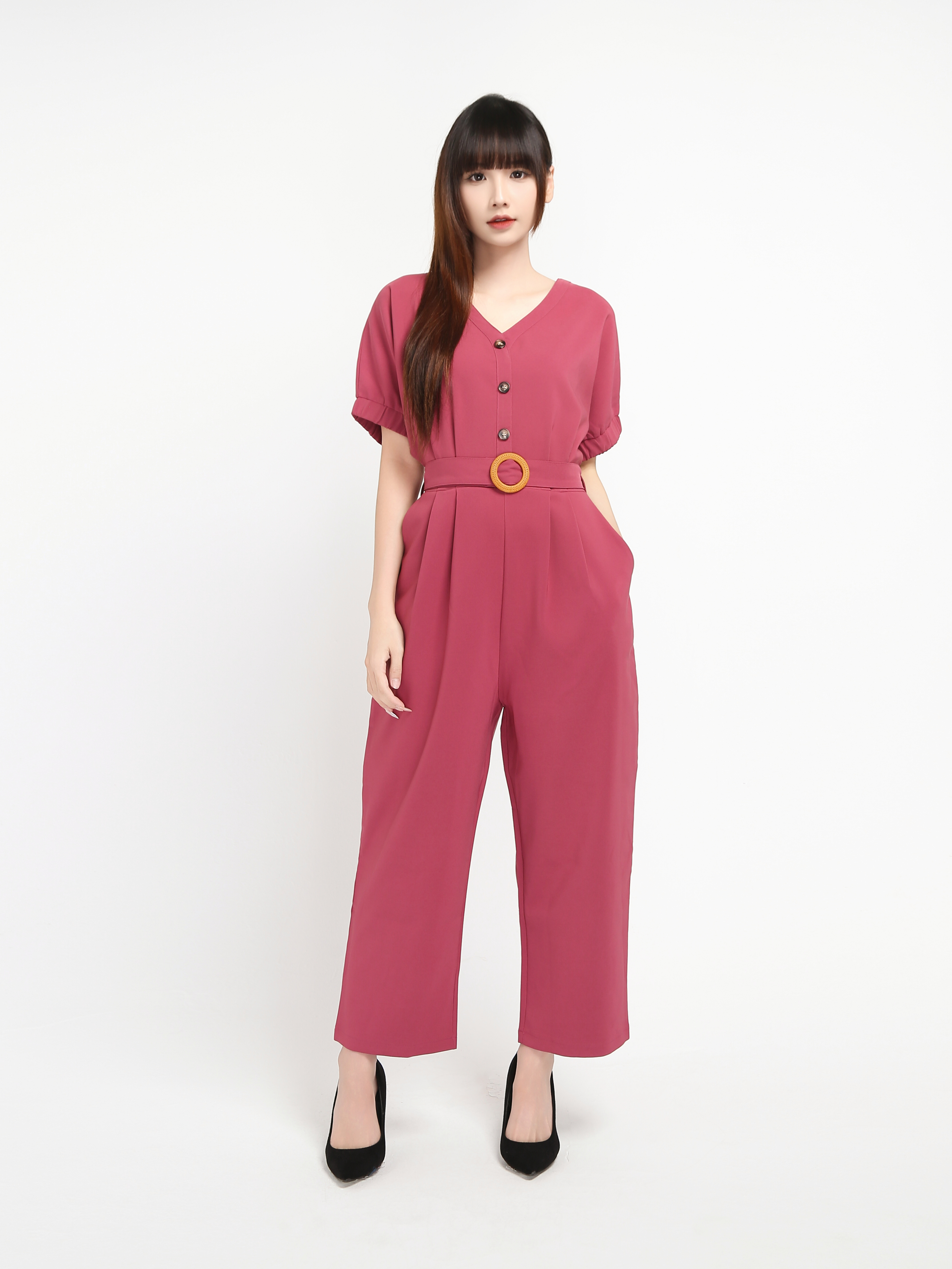 Batman Sleeve With Belt Jumpsuit 19087