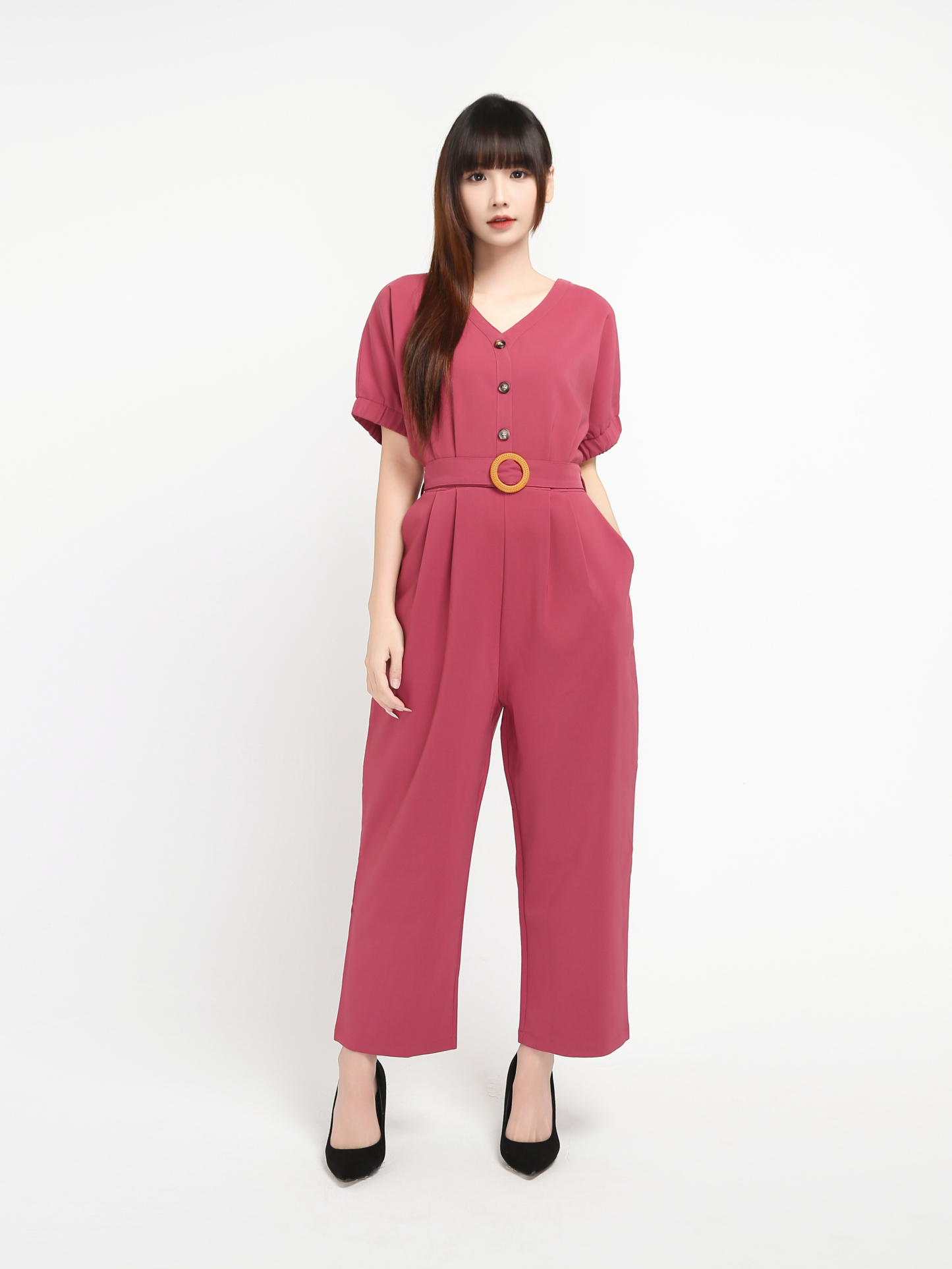 Batman Sleeve With Belt Jumpsuit 19087