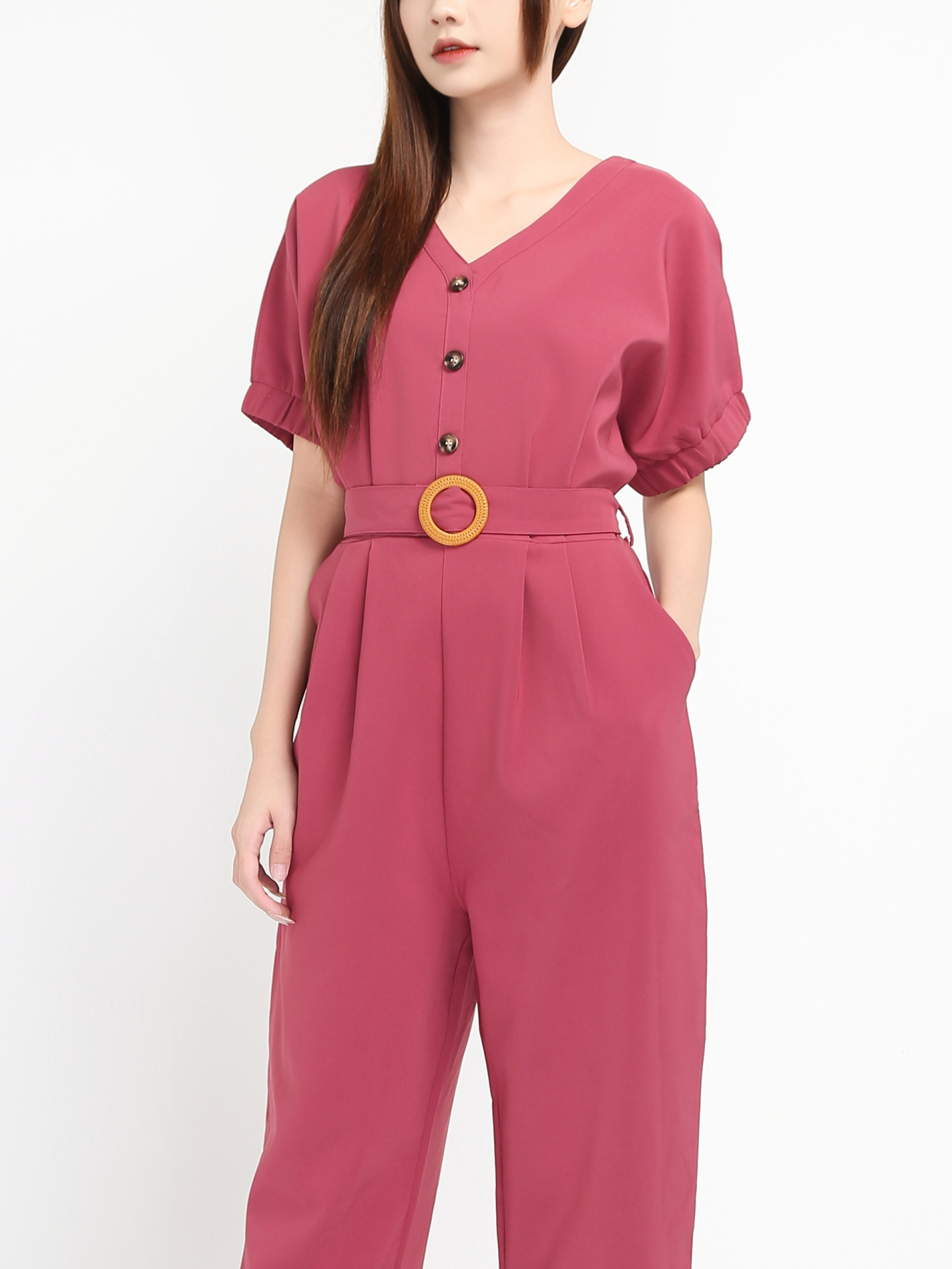 Batman Sleeve With Belt Jumpsuit 19087