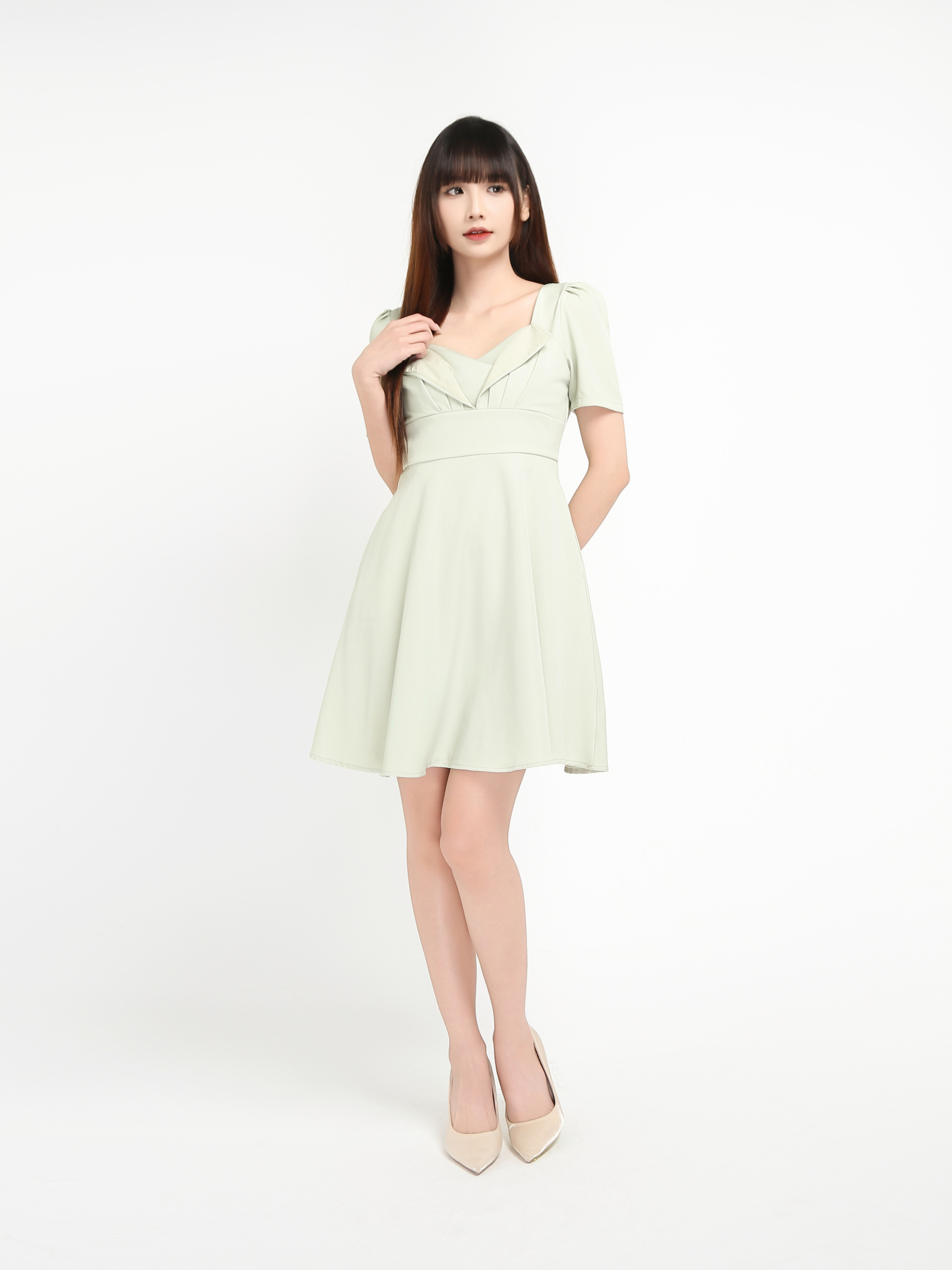 Fake Two Pieces Dress 19121