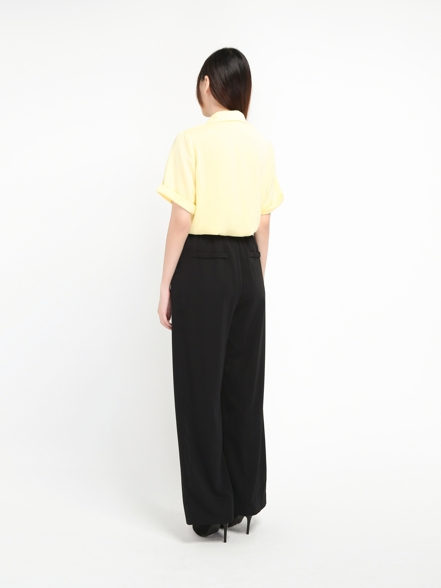Formal Wide Leg Long Pants 19255