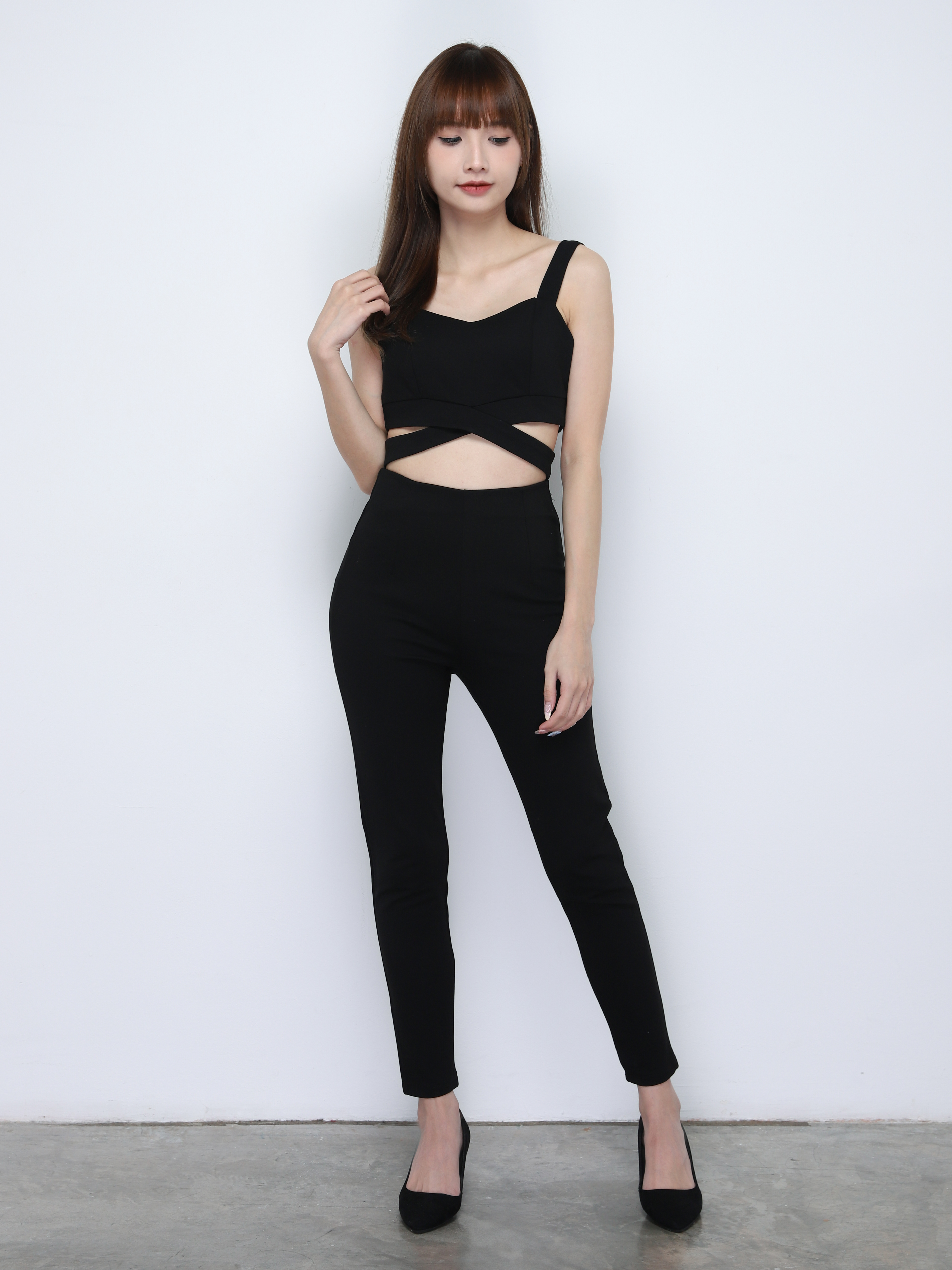 Cross Line Waist With Strap Set 19351