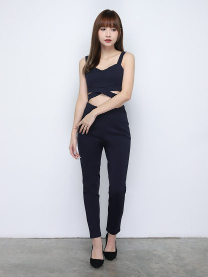 Cross Line Waist With Strap Set 19351