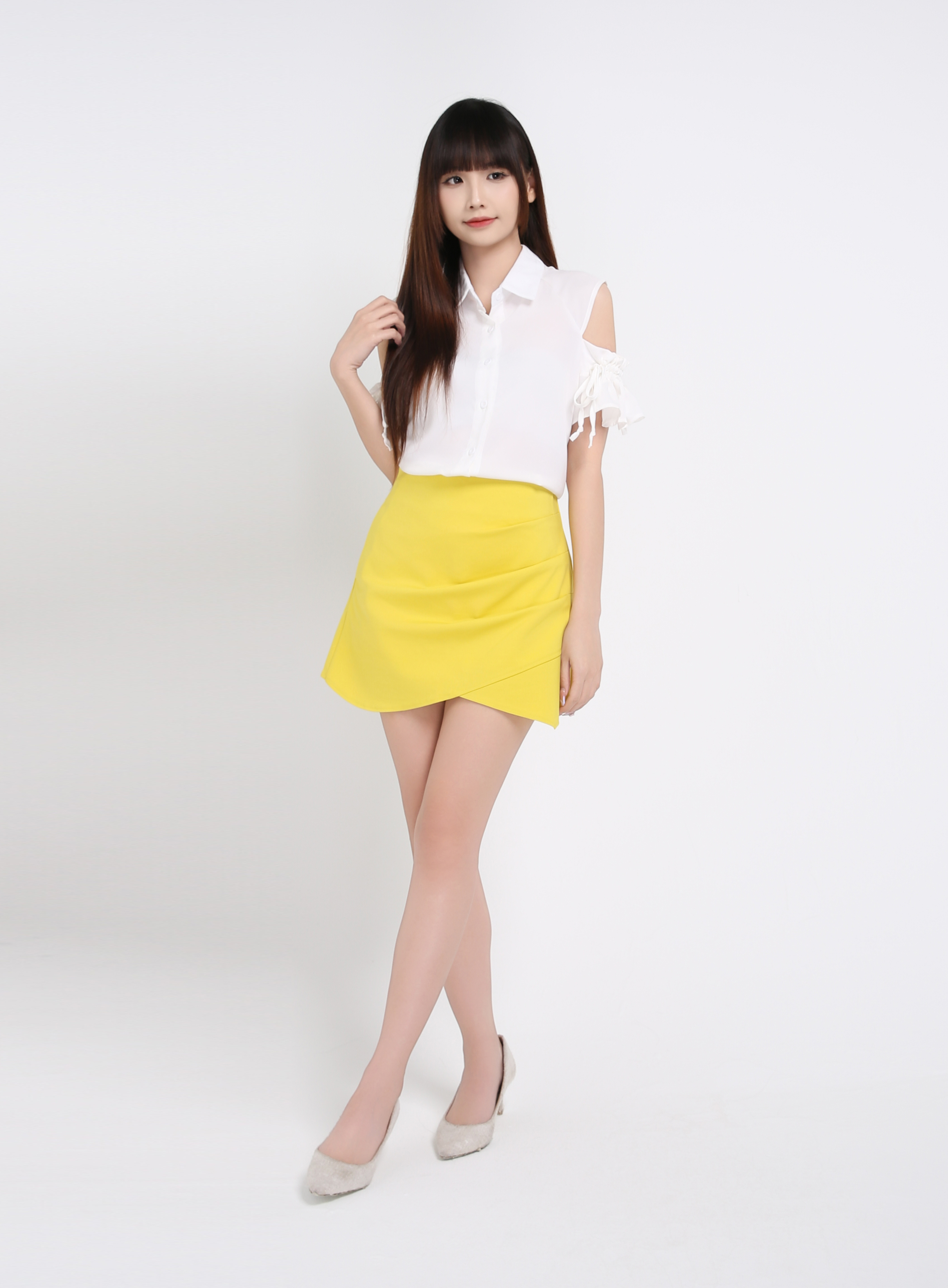 Irregular Long Skirt 20787