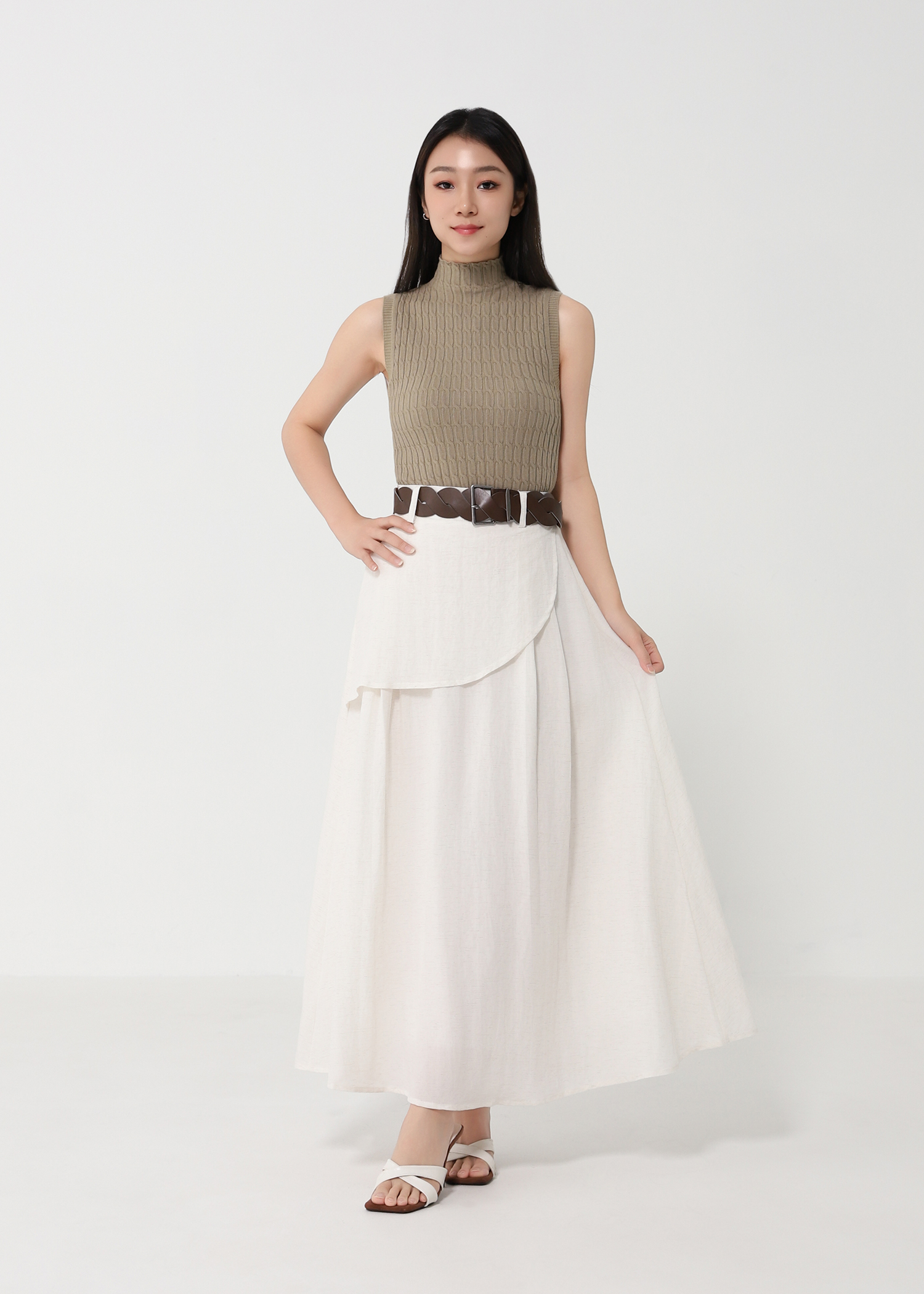 Elegant Wear Layered Skirt DJ192