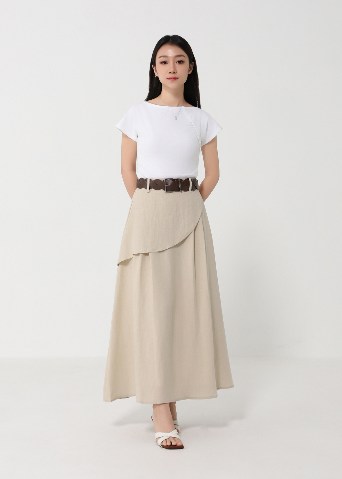 Elegant Wear Layered Skirt DJ192